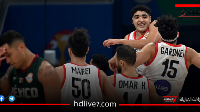 منتخب مصر لكرة السلة يحقق أول فوز في كأس العالم أمام المكسيك