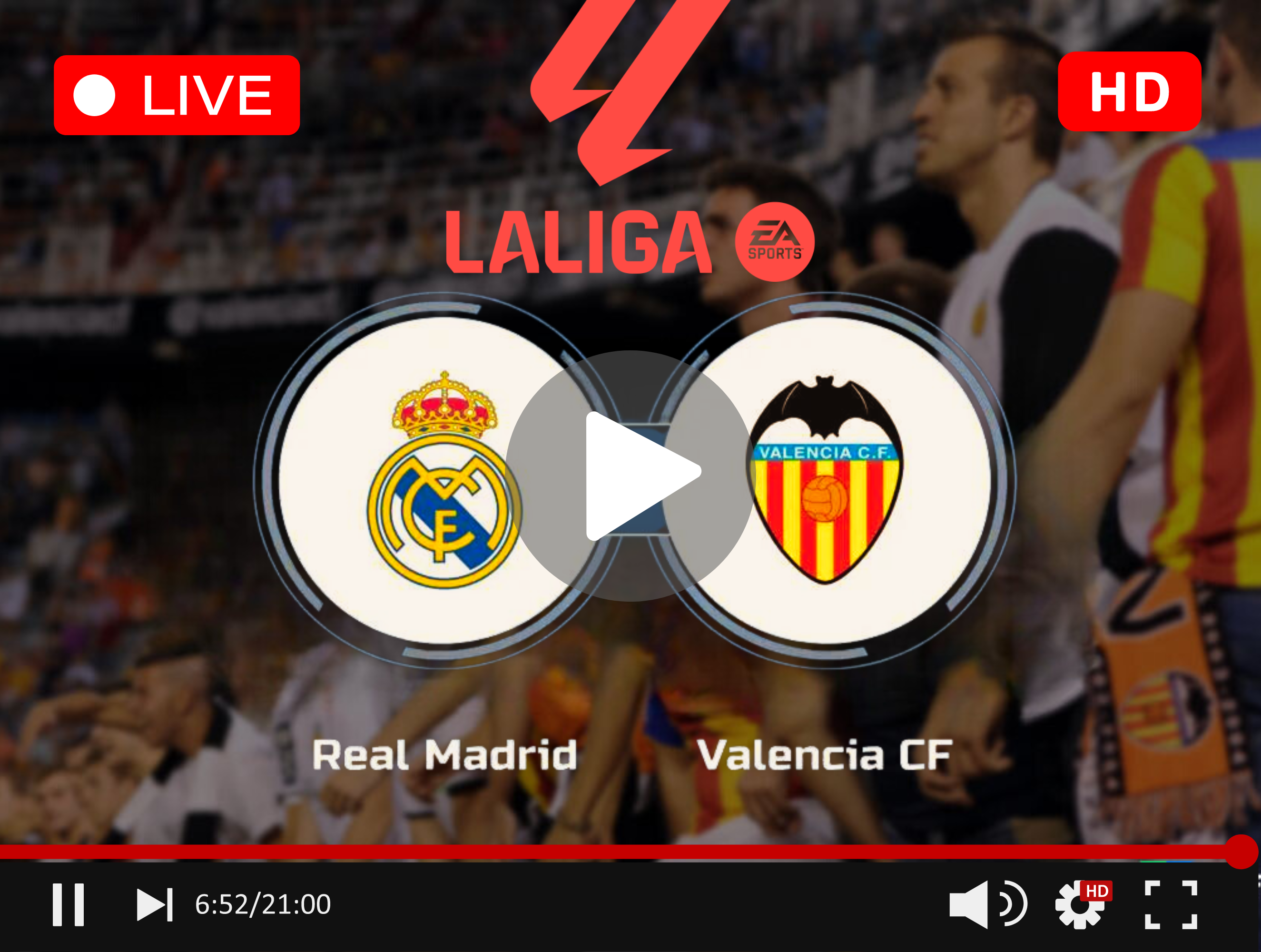 مشاهدة مباراة ريال مدريد وفالنسيا بث مباشر